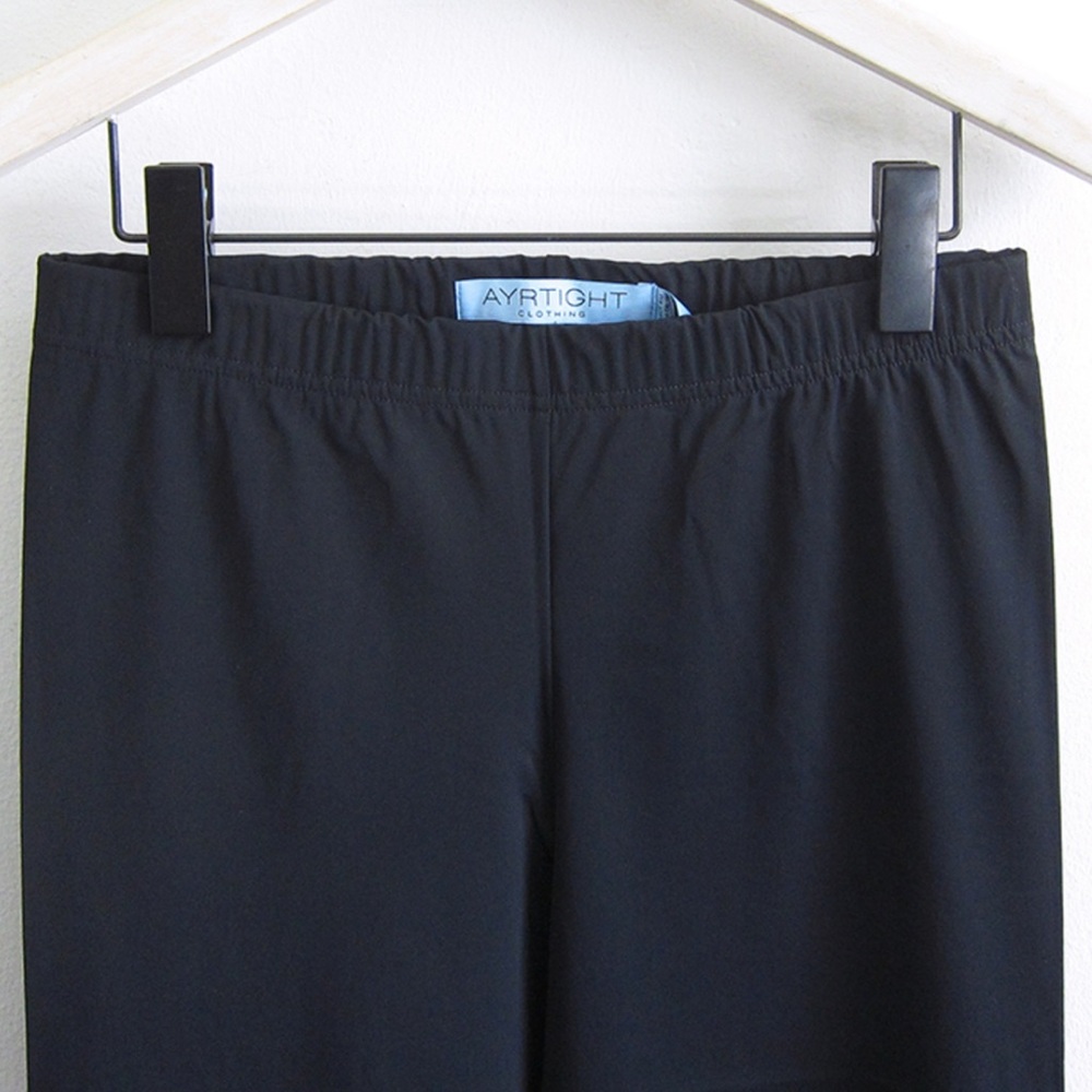AYRTIGHT Index Skinny Black Leggings Pants Designer NWOT Zipper On Pant Legs XS - Picture 2 of 4